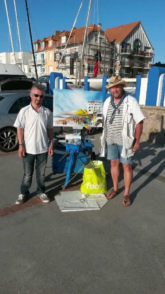 AVEC LE MARCHAND DE GLACE DE WIMEREUX