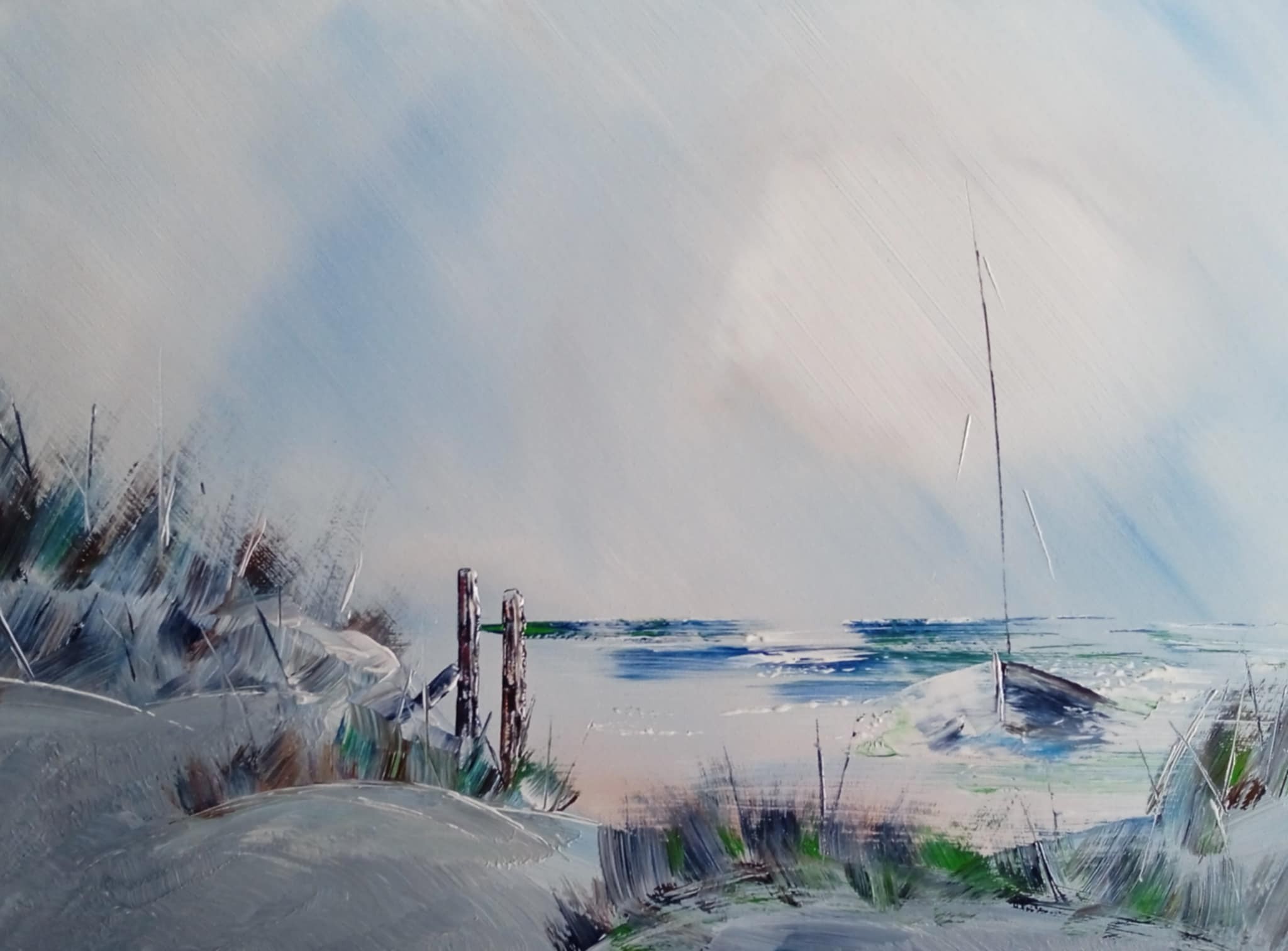Paysage cotier 55x75