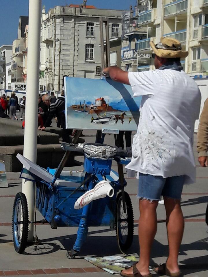 hugues le peintre de la digue de wimereux