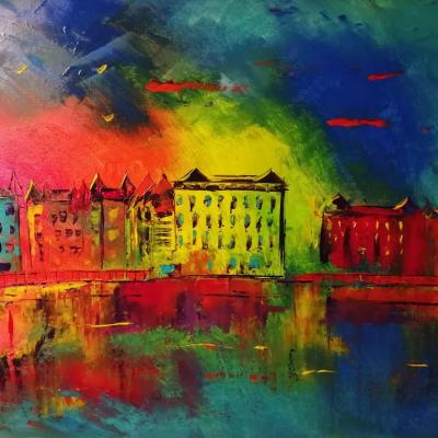 Wimereux en couleur 60 x 80 cm